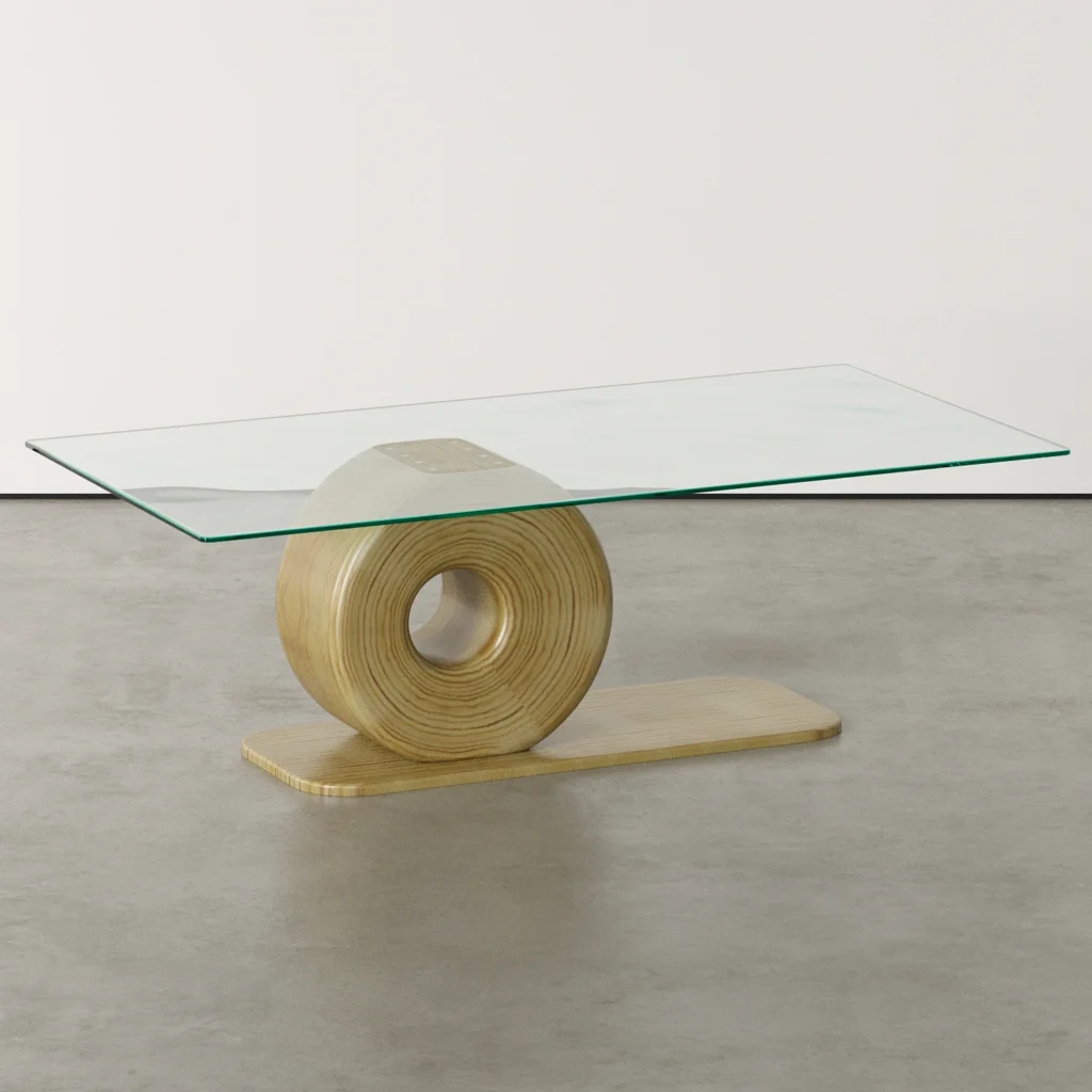 Erelu - The Tempered Glass-Top Dining Table - ERELU - Custodian of Heritage - Table