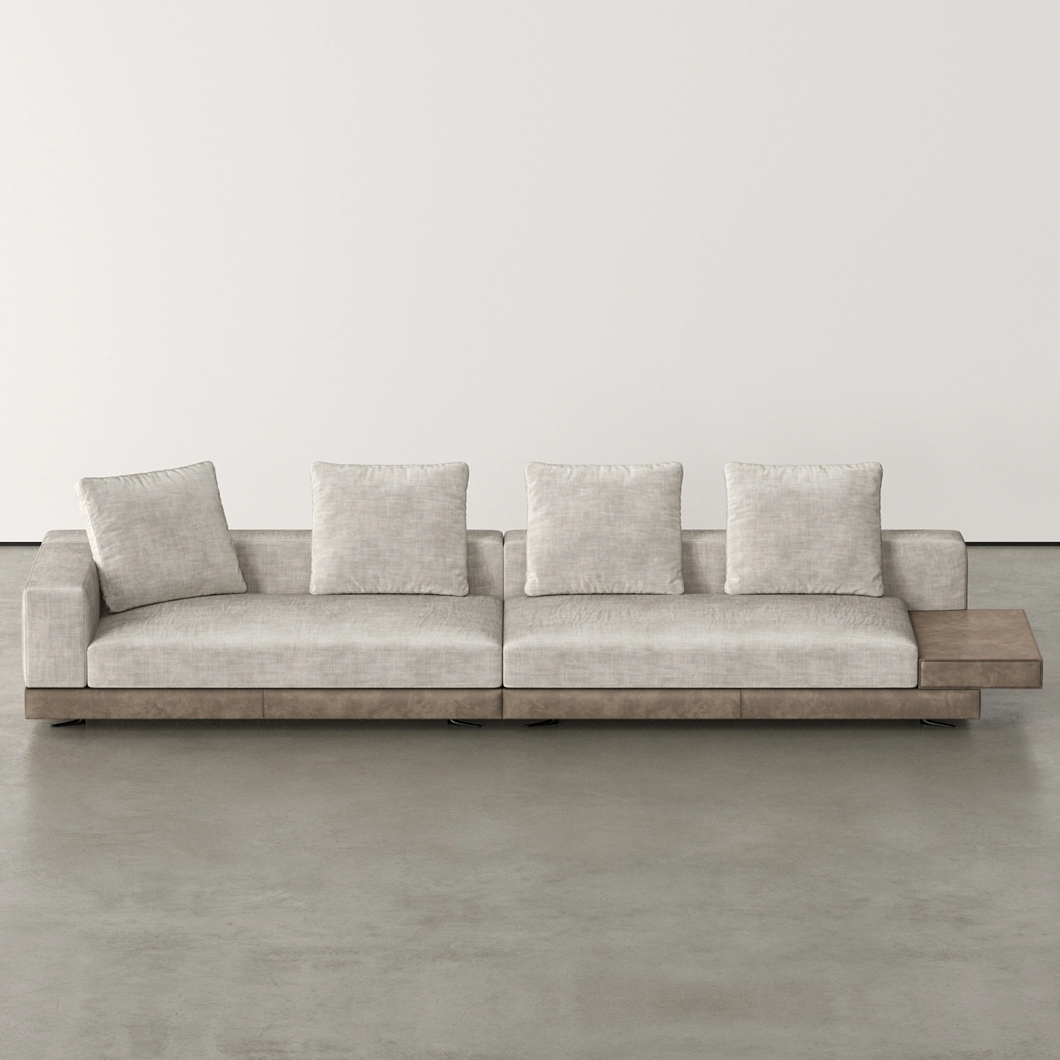 Olamide – A Legacy of Purposeful Grey 4-Seater Living Room Sofa Olamide – A Legacy of Purposeful Grey 4-Seater Living Room Sofa
