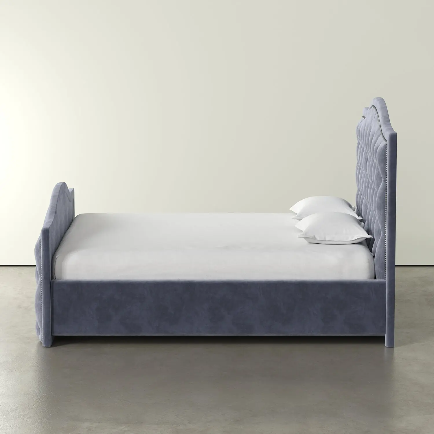 Amara – The Tall Diamond-Stitched Bed - 3 Amara – The Tall Diamond-Stitched Bed