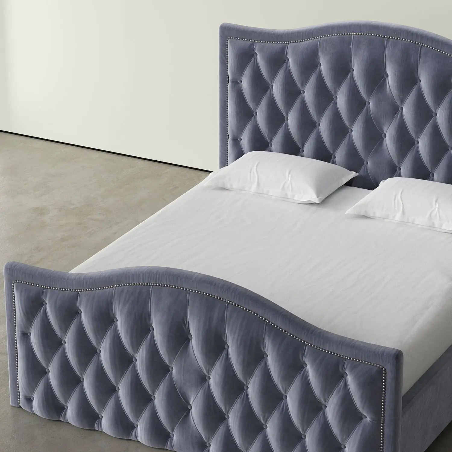 Amara – The Tall Diamond-Stitched Bed - 6 Amara – The Tall Diamond-Stitched Bed