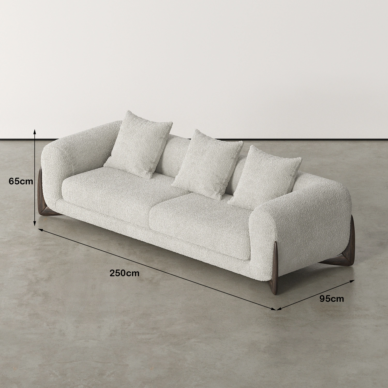 Ayomi - Joy, Unfolding 3 Seaters Sofa