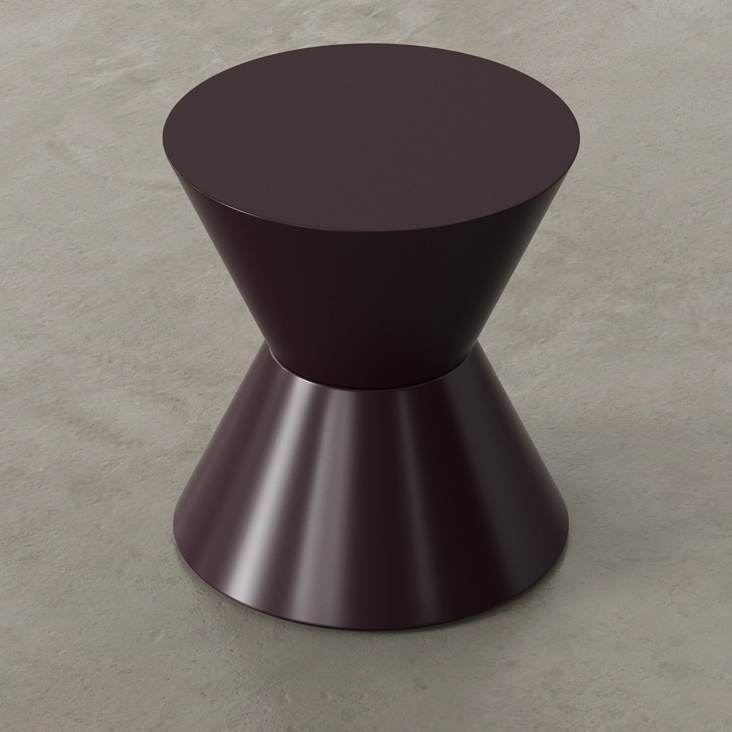 C9164_2-sections-side-table_Majeurs_Furnitures_02 YARA - The Two-Section Hourglass Table