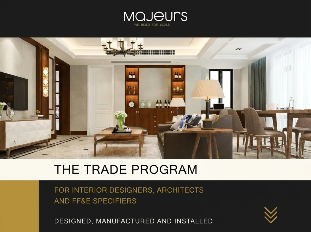 For interior designers designers architects and FFE specifiers