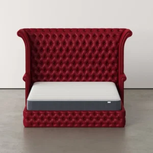 Kunle – The Deep-Tufted Wingback Bed