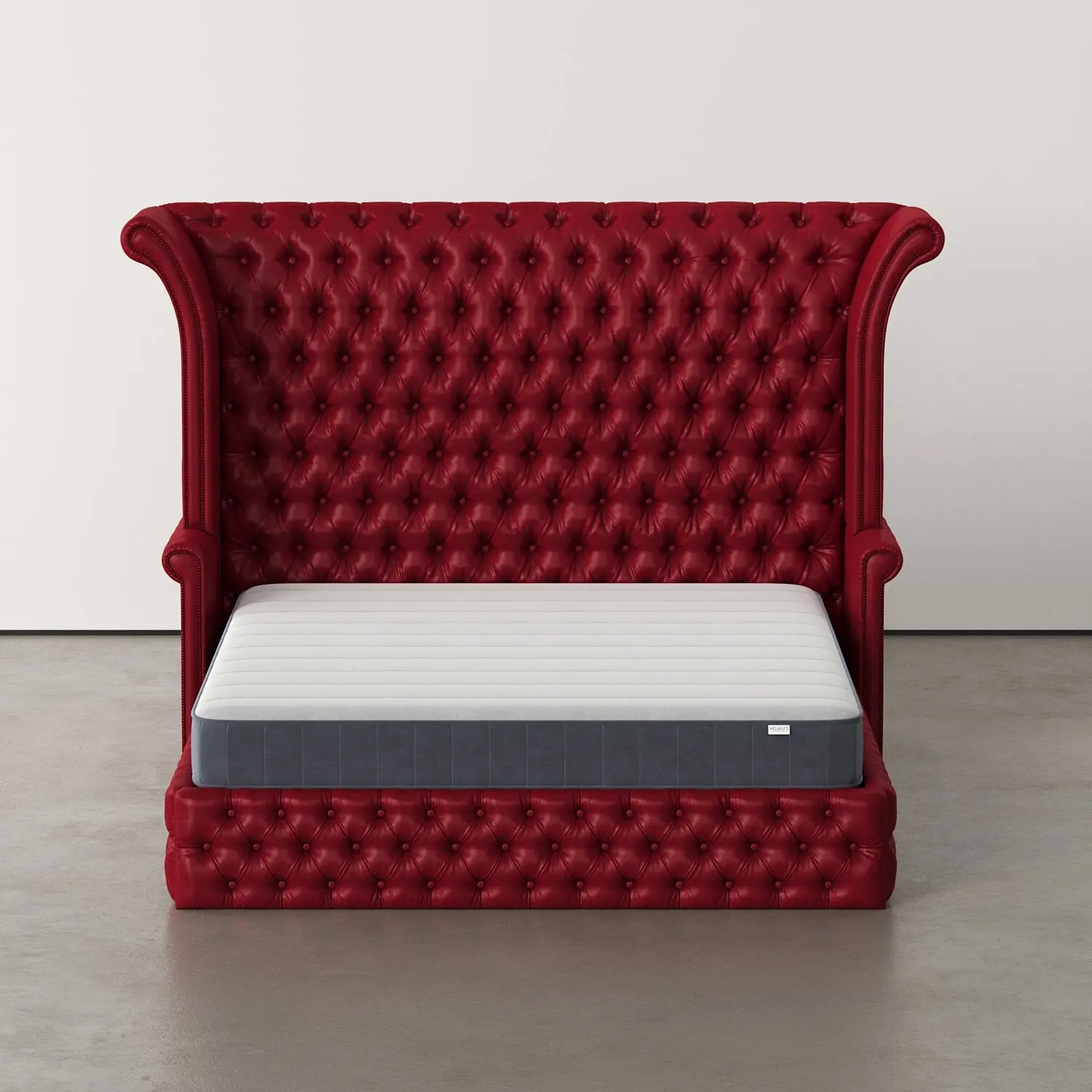 Kunle – The Deep-Tufted Wingback Bed