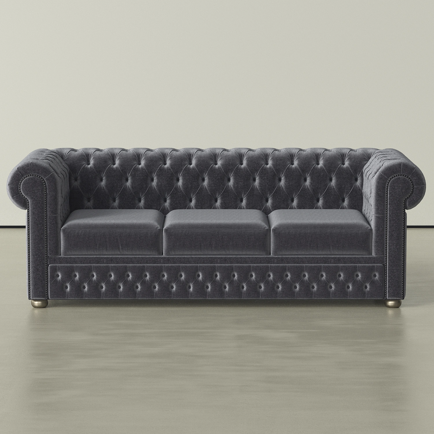 Obie Ike - Luxury 3 Seater Leather Sofa