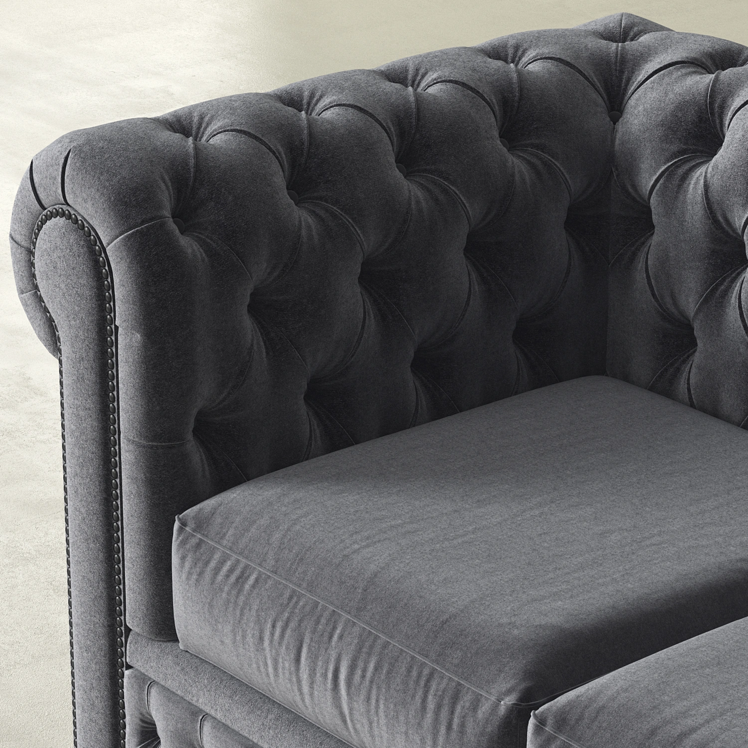 Obie Ike - Luxury 3 Seater Leather Sofa