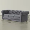 Obie Ike - Luxury 3 Seater Leather Sofa