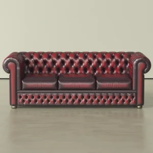 Obie Ike - Luxury 3 Seater Leather Sofa
