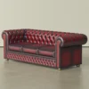 Obie Ike - Luxury 3 Seater Leather Sofa