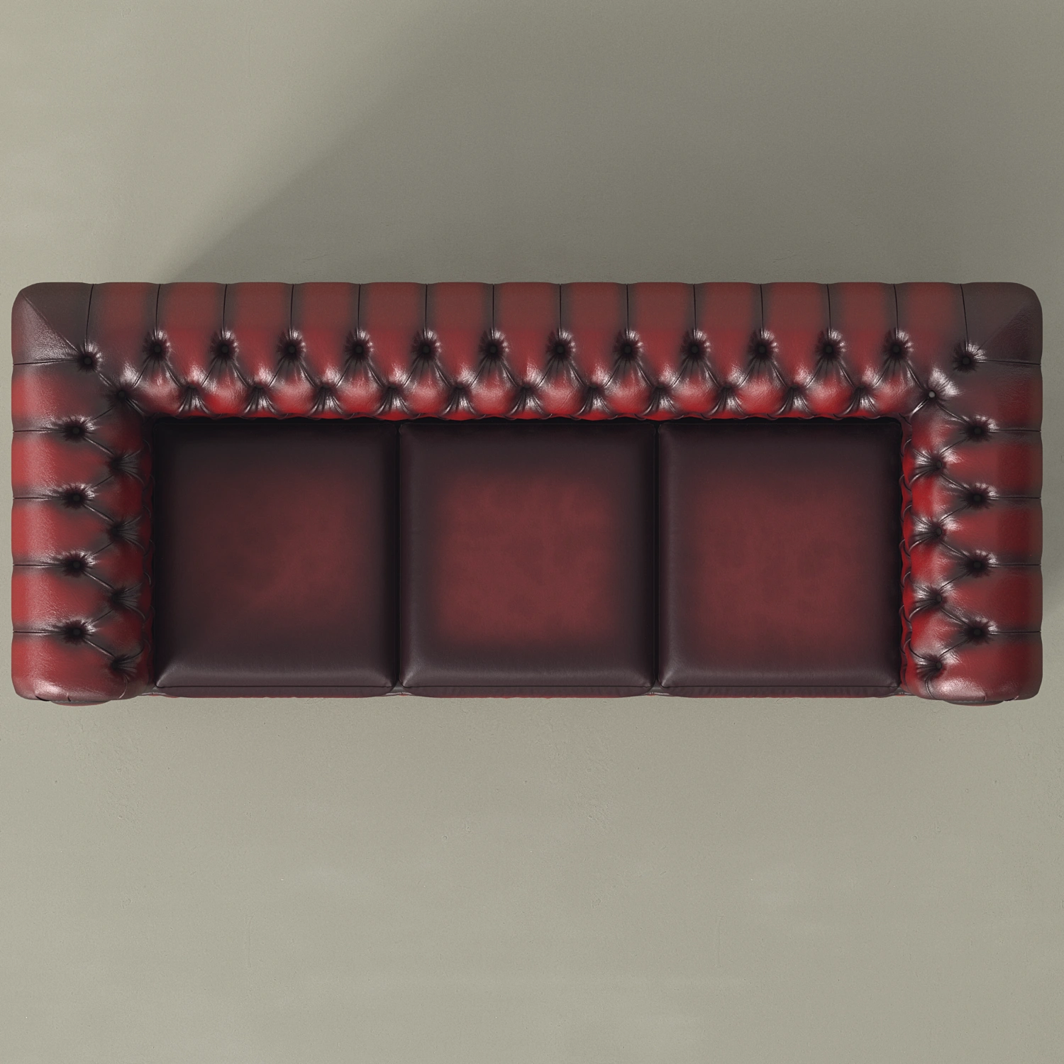Obie Ike - Luxury 3 Seater Leather Sofa
