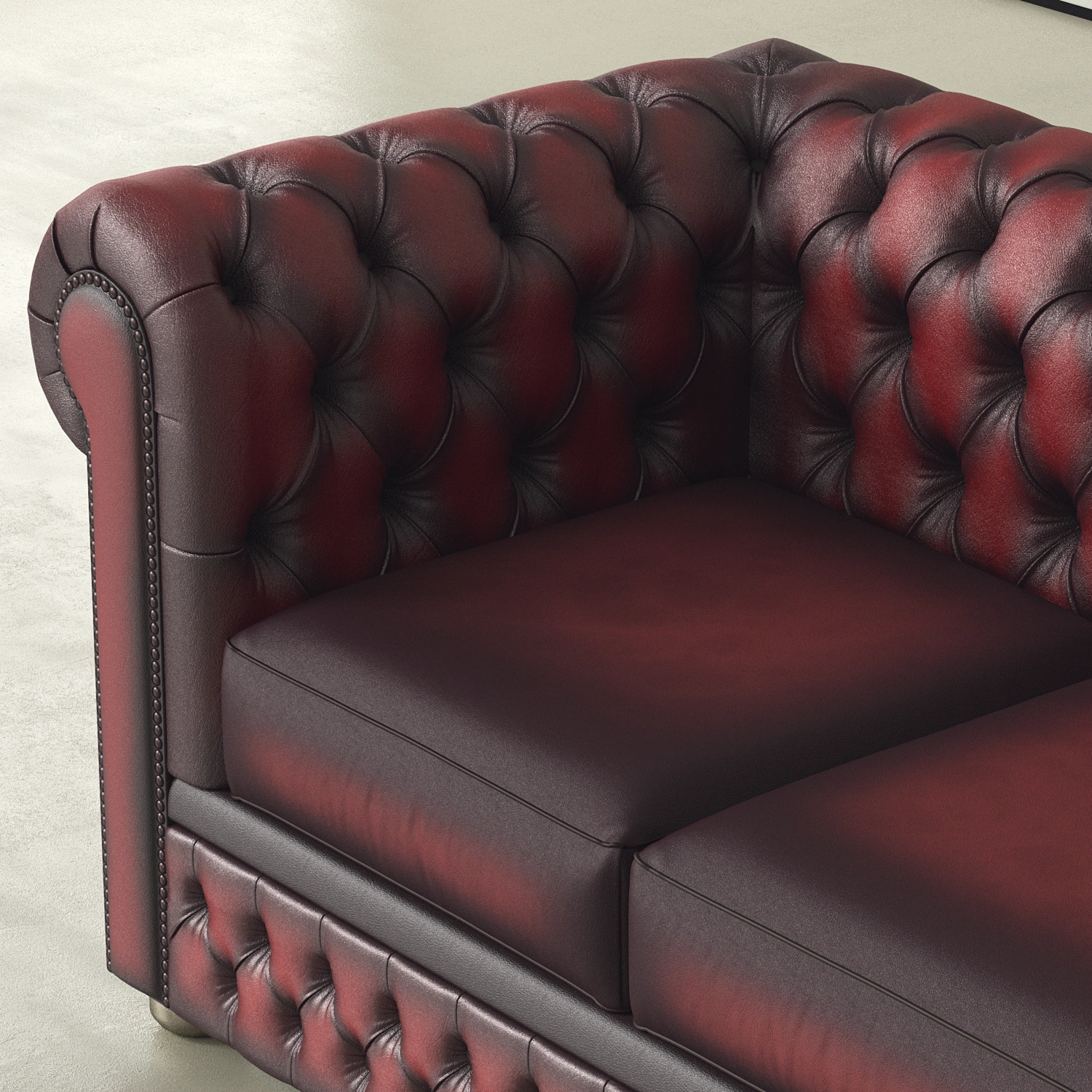 Obie Ike - Luxury 3 Seater Leather Sofa
