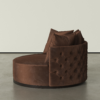 Okiki - The Sculptural Curved Chair_Brown_04 Okiki - The Sculptural Curved Chair