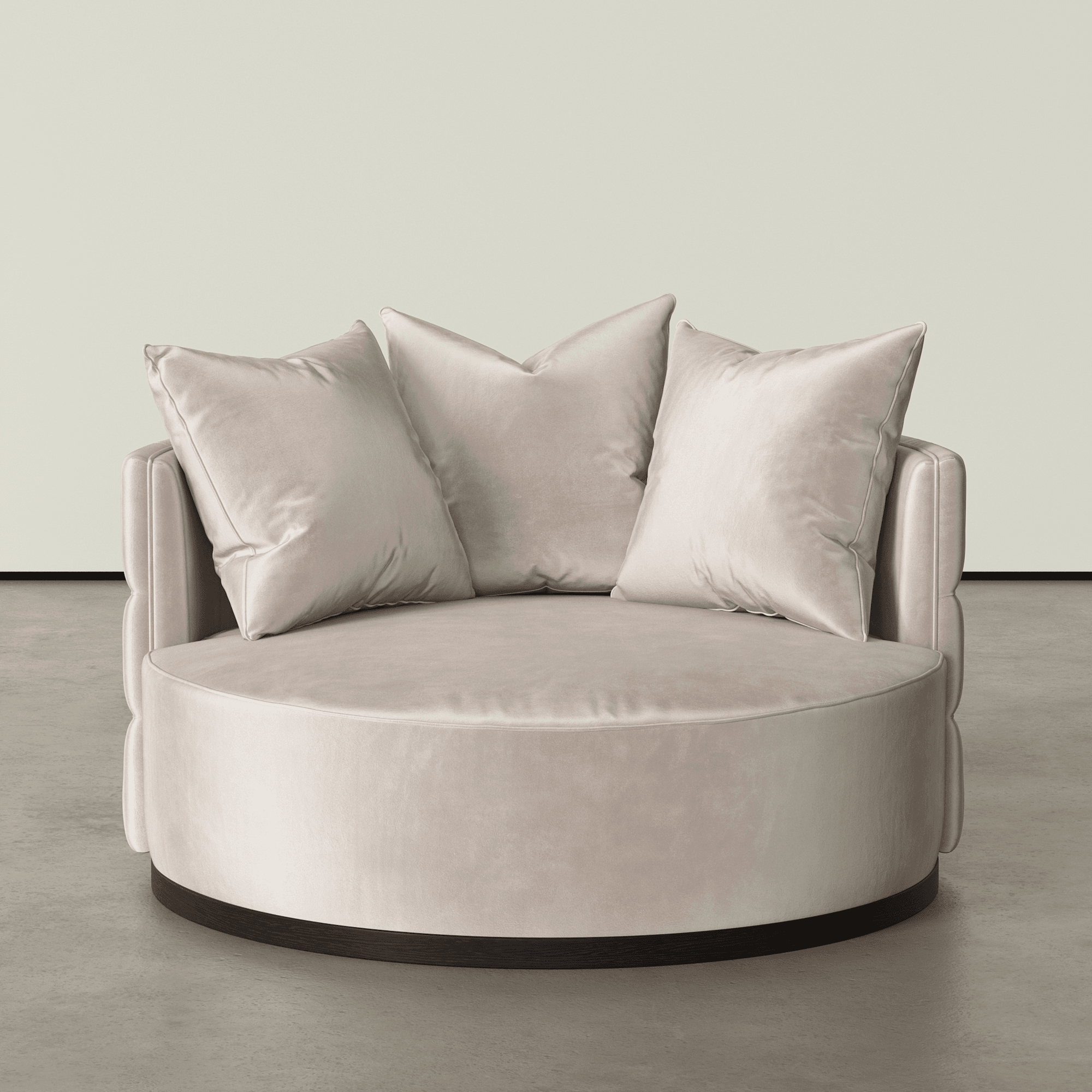 Okiki - The Sculptural Curved Chair