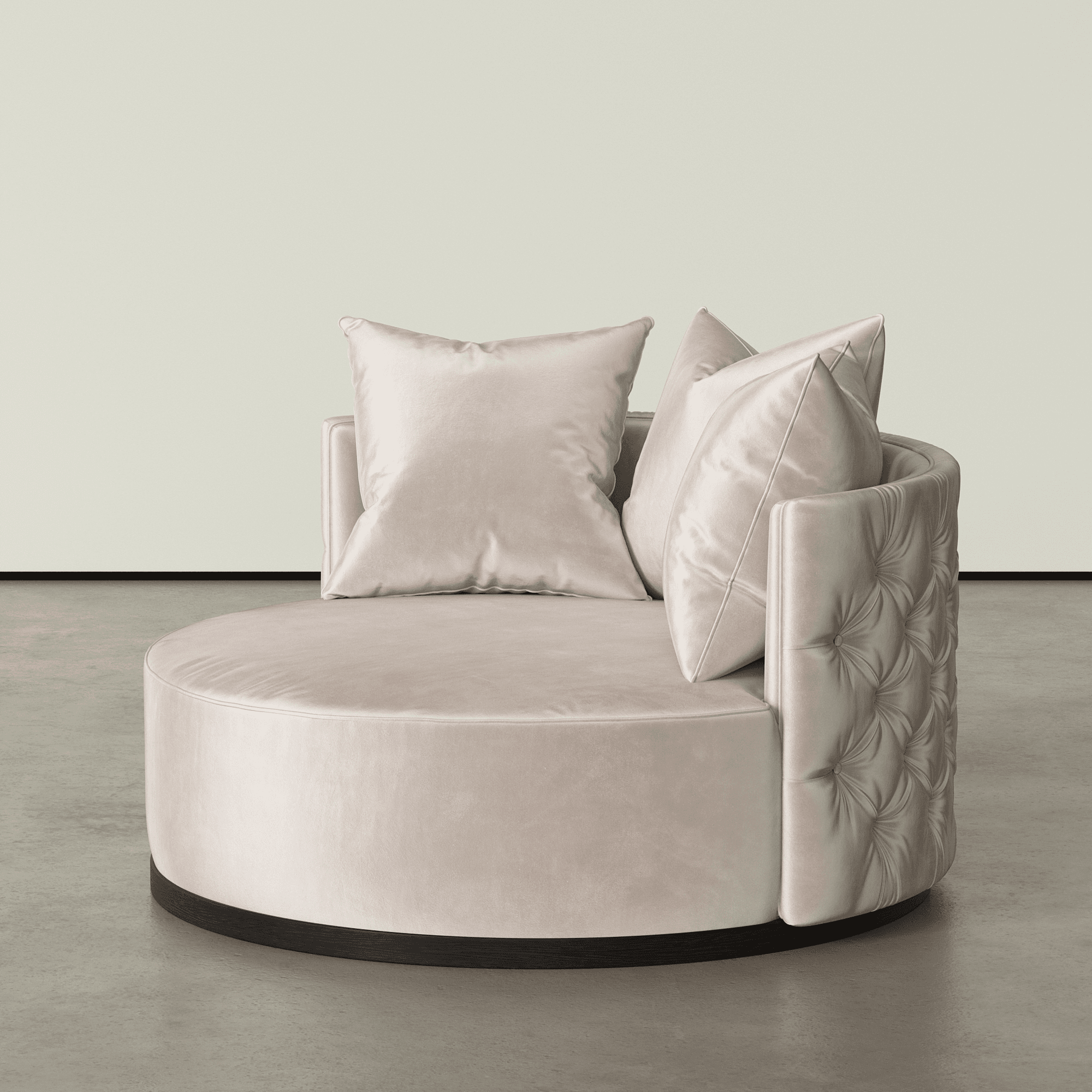 Okiki - The Sculptural Curved Chair_OffWhite_02 Okiki - The Sculptural Curved Chair