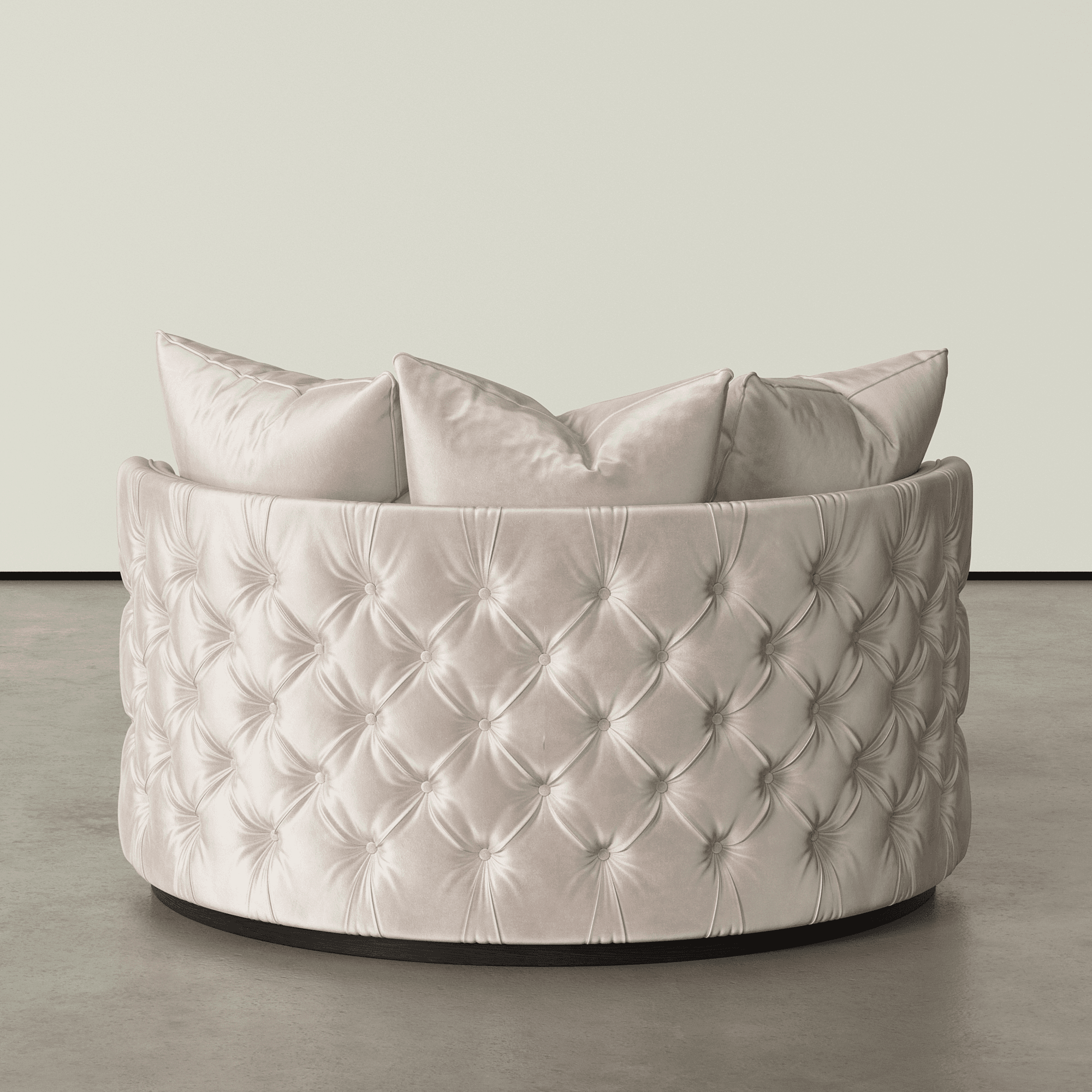 Okiki - The Sculptural Curved Chair_OffWhite_04 Okiki - The Sculptural Curved Chair