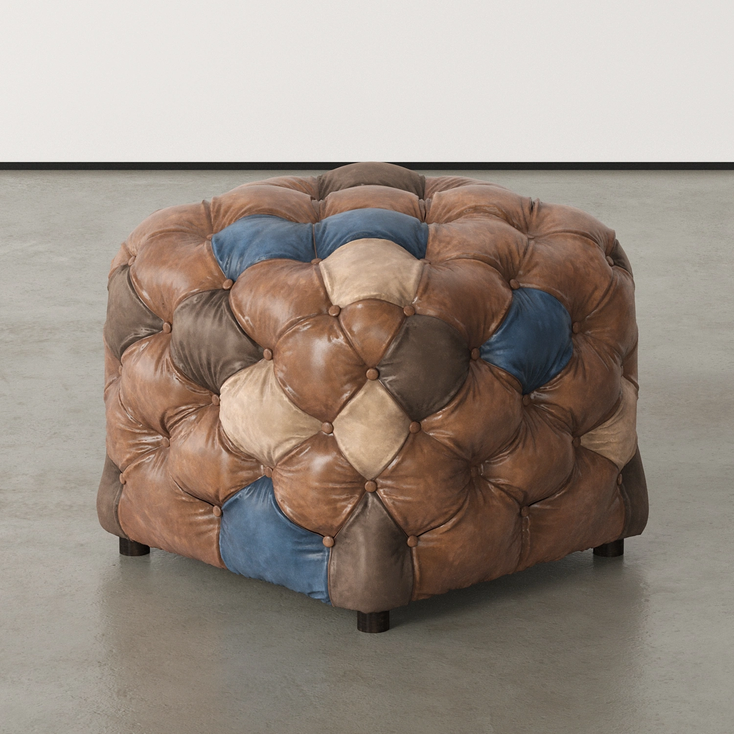 Oramma_Stool_Ottoman_5 Mix of Textures Stool