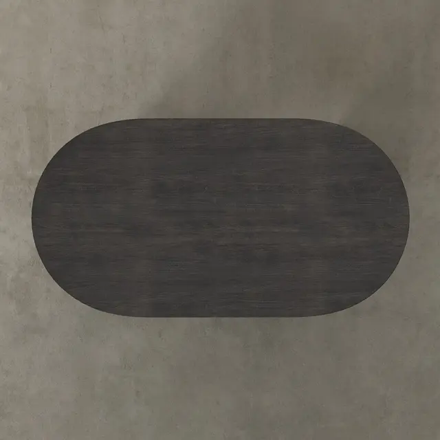 Osisi - The Brown Oval Meeting Table -