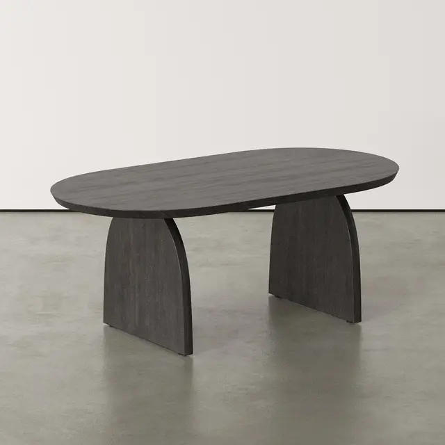 Osisi - The Brown Oval Meeting Table -