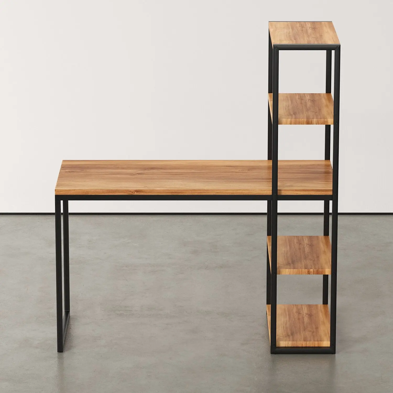 Saro - The Metal Frame Shelved Workstation - 2 Saro - The Metal Frame Shelved Workstation - 2