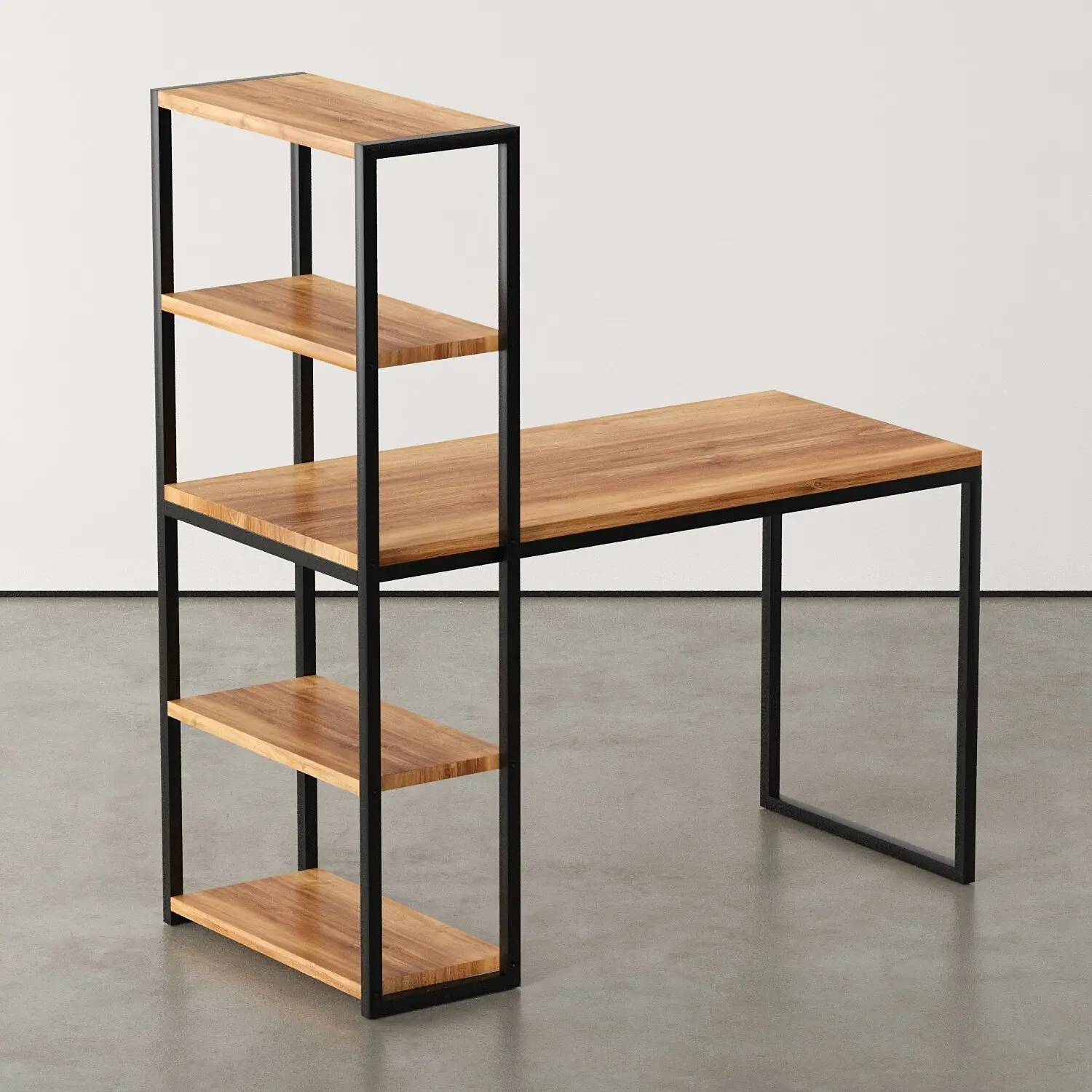 Saro - The Metal Frame Shelved Workstation - 4 Saro - The Metal Frame Shelved Workstation - 2