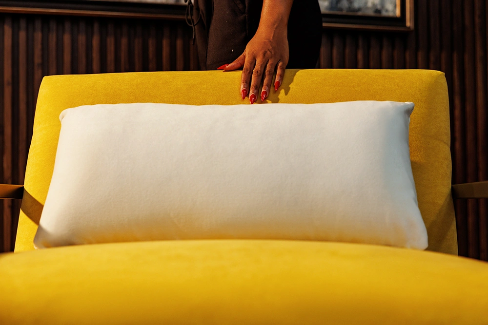 Soft touch of Majeurs Umoya ArmChair