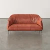 Uzoe - 2 Seaters Leather Sofa