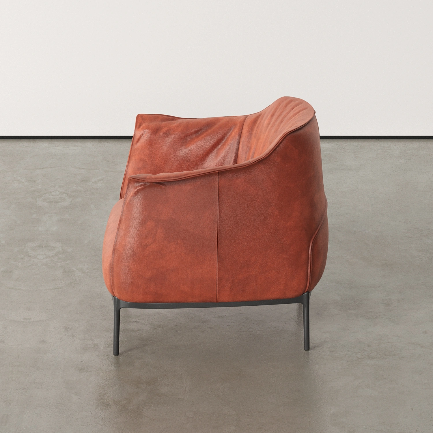 Uzoe Armchair - The Industrial Leather Lounge