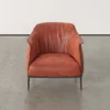 Uzoe Armchair: The Industrial Leather Armchair