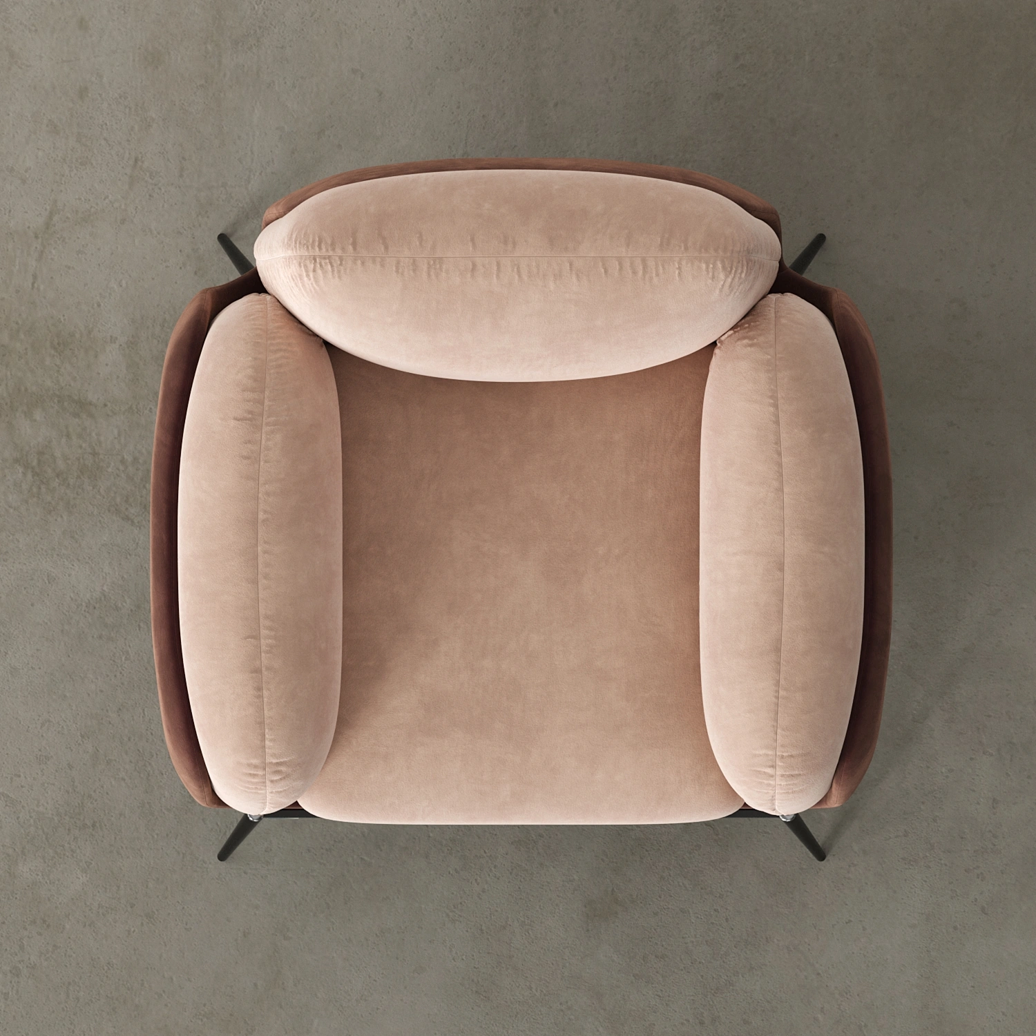 Yachi Armchair - The Curved Sanctuary Chair