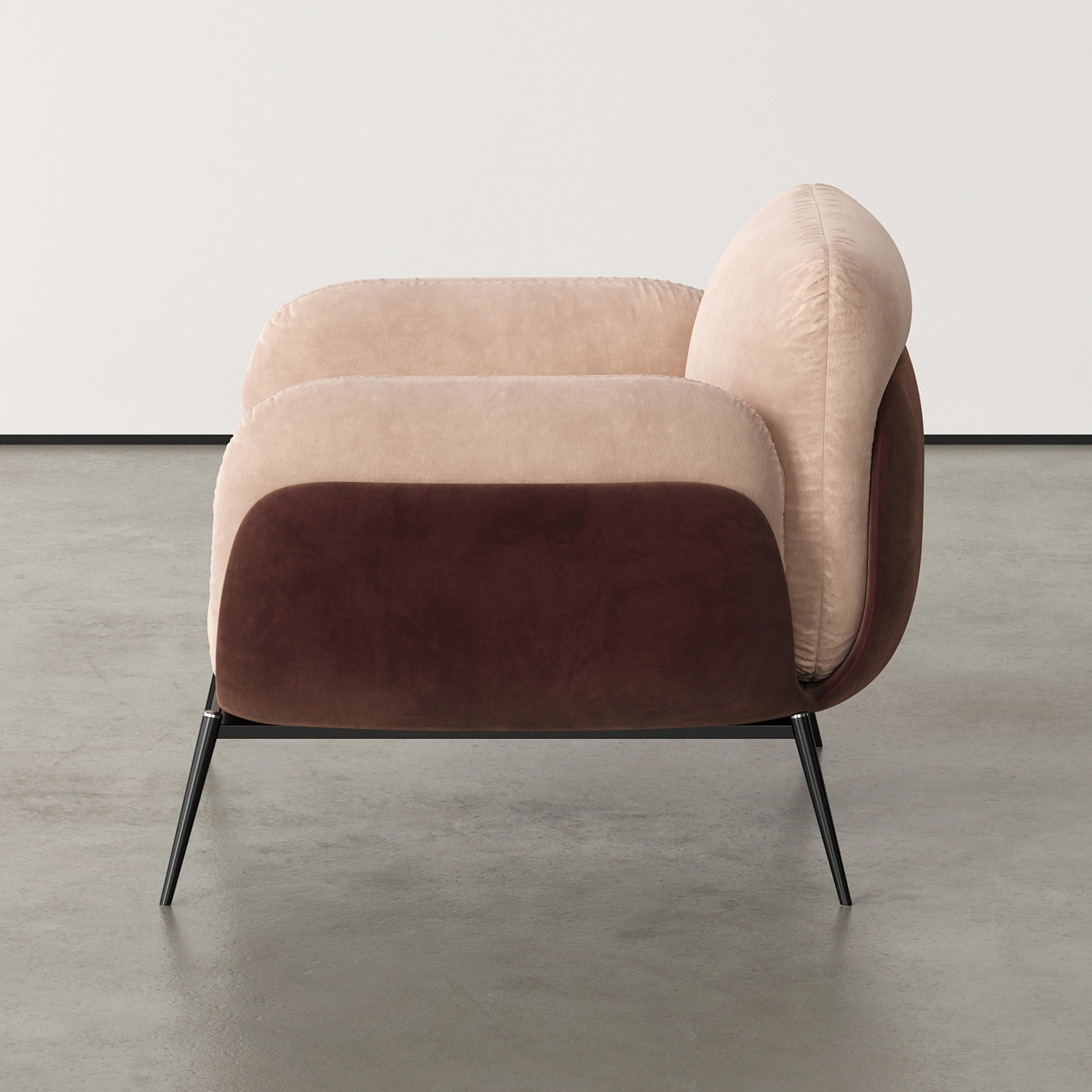 Yachi Armchair - The Curved Sanctuary Chair