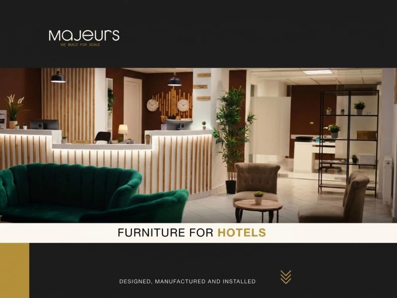Furniture for hotels