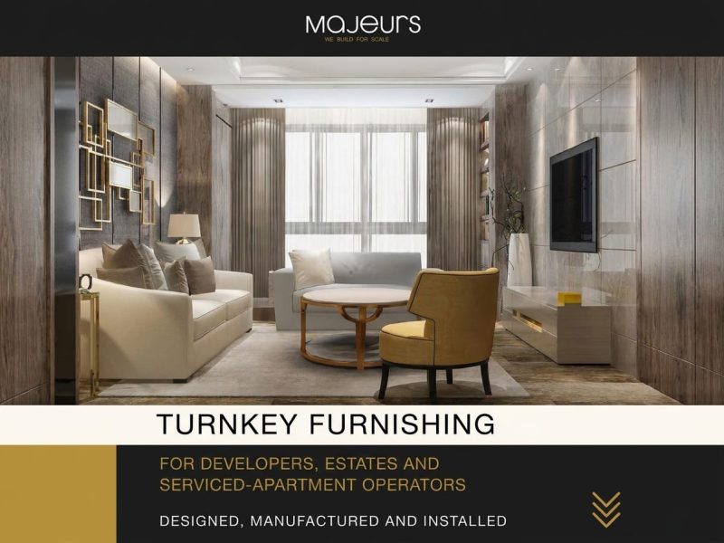 Turnkey - For developers, estates, and serviced-apartment operators