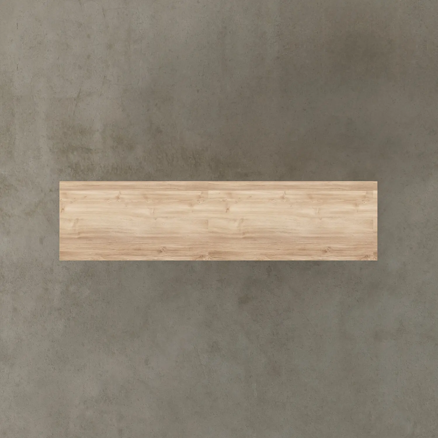 open-storage wooden desk with metal leg frames - 3